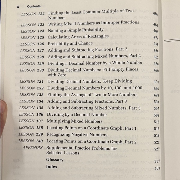 Saxon Math 65 Textbook - Picture 5 of 6